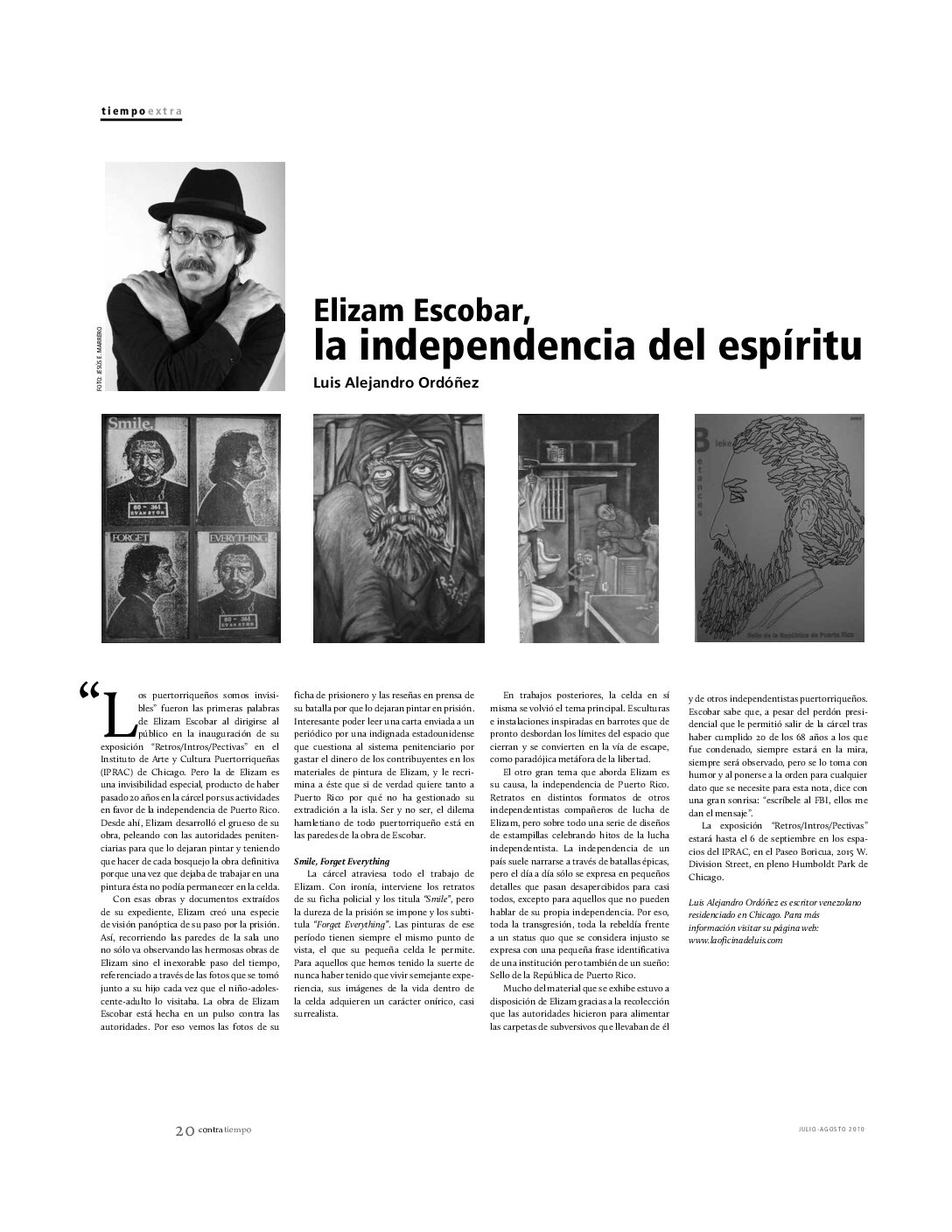 Elizam Escobar, la independencia del espíritu